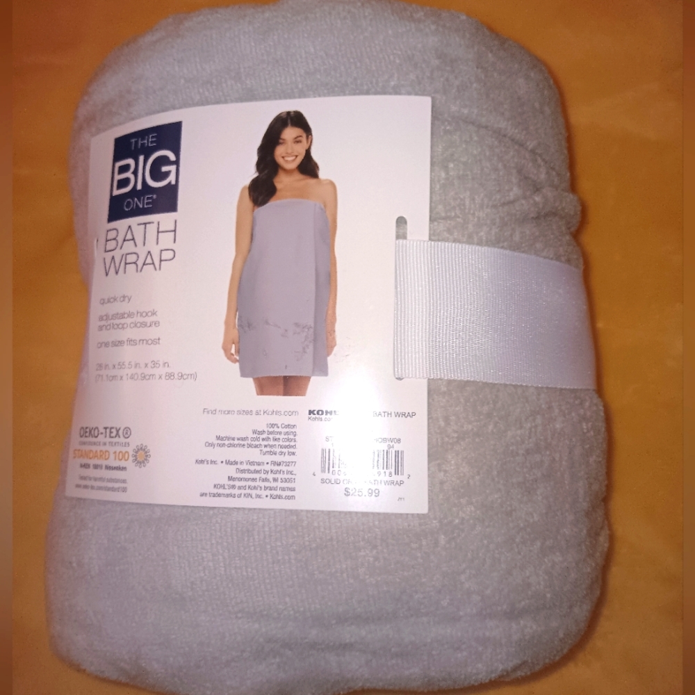 Women's Bath Wrap , NWT